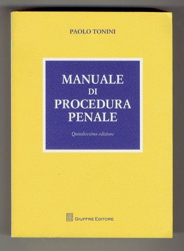 Manuale procedura penale - manuale,