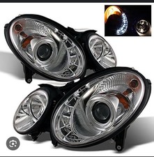 Set fari usati Daylight LED Xenon Mercedes Classe E W211 02-06