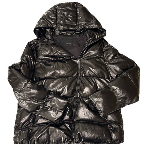 Pinko giacca puffer nera - pinko,