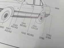 1041 Series Side Mouldings