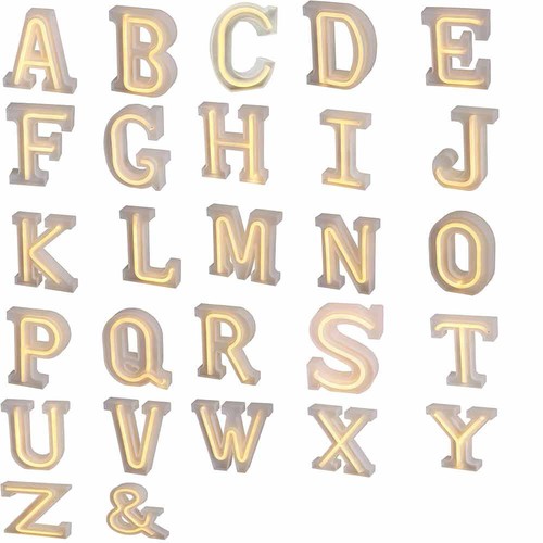 Lettere luminose neon - a, led