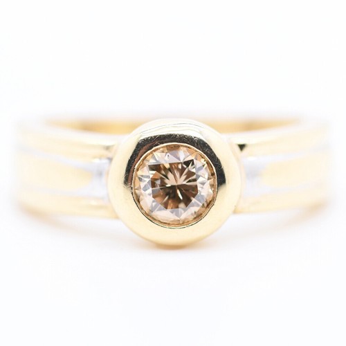 Massiccio anello solitario con - solitario,