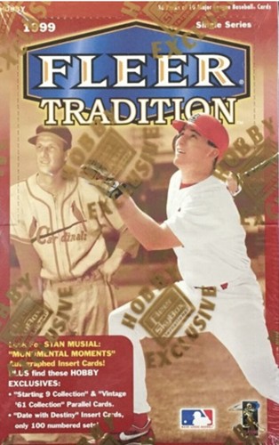 Baseball fleer tradition 1999 - baseball,