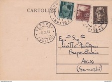 INTERO POSTALE LIRE. 1.20 CON