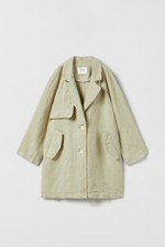 ZARA TRENCH CAPPOTTO LINO