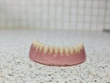 Protesi totale inferiore / denti finti.