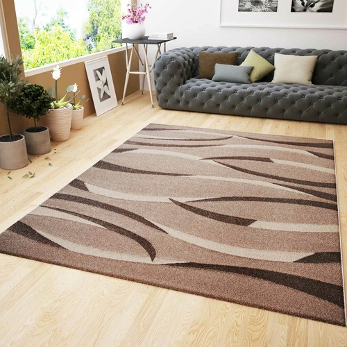 Tappeto beige braun righe - tappeto,