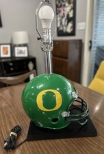 Lampada da tavolo casco calcio anatre Università dell'Oregon vintage! Raro! Wincraft