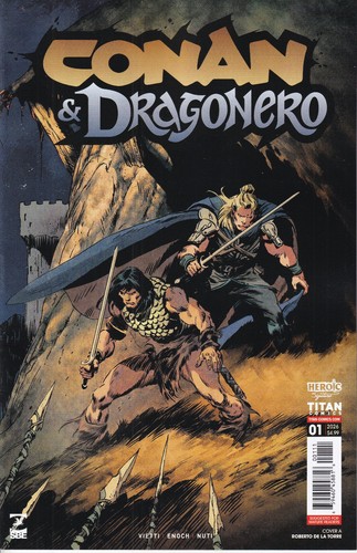 Conan and dragonero - conan, nuovo