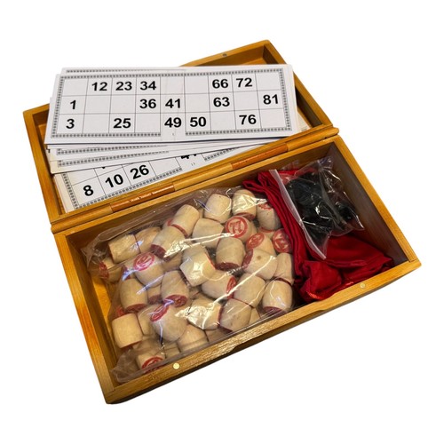 Set gioco tavolo bingo - set,