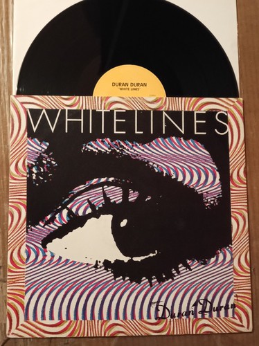 Duran white lines vinile - white,