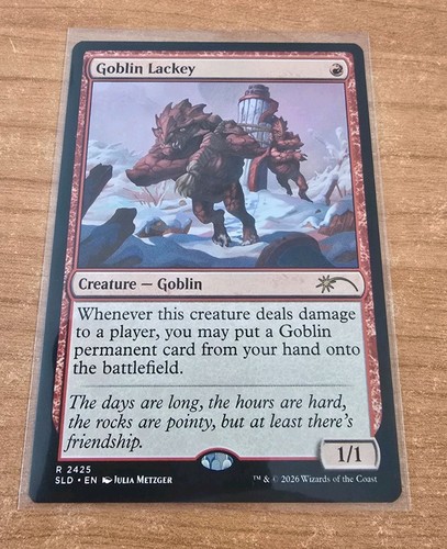 Mtg goblin lackey sld 2425 - goblin,