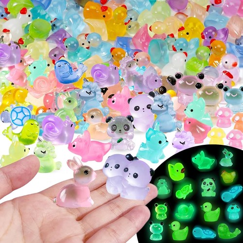 136pcs mini animali resina - 136pcs,