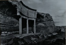 Cartolina Palestrina Roma Museo Archeologico Tempio Dea Fortuna Non viaggiata