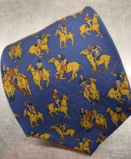 Cravatta Ferragamo giocatori di polo