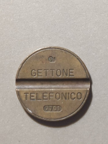 Gettone telefonico 7701 - gettone,