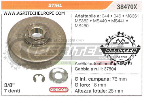 38470x oregon pignone - pignone, campana