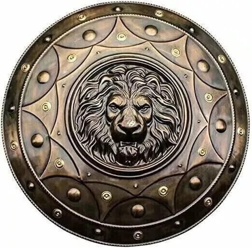 Scudo faccia leone - scudo,