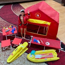 Bambola baywatch barbie ken - baywatch,