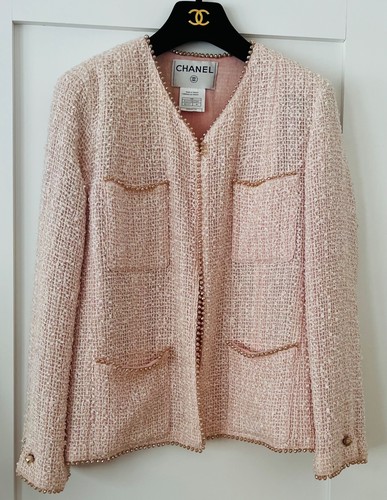 Chanel 99p pink faux pearls - faux,