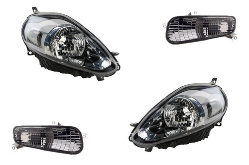 Set fari anteriori fiat punto - fari,