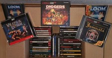 COMMODORE Amiga CD32 + CDTV ~ molti GIOCHI retrò + demo psygnosis + cd info + telaio