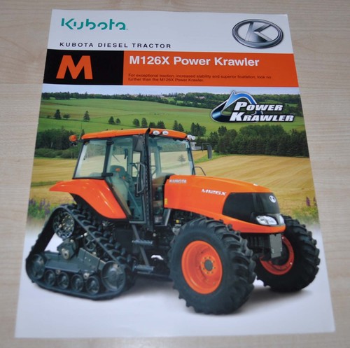 Brochure giapponese trattore