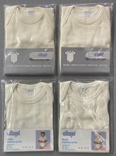 4 Body Neonato Lana Cotone