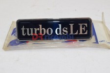 SIGLA MODELLO " TURBO DS LE " GRIGLIA RADIATORE LANCIA THEMA TD  LANCIA 82486093