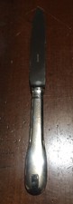 coltello tavola argento 800
