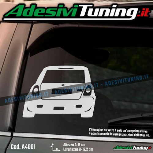 Adesivo profilo posteriore - profilo,