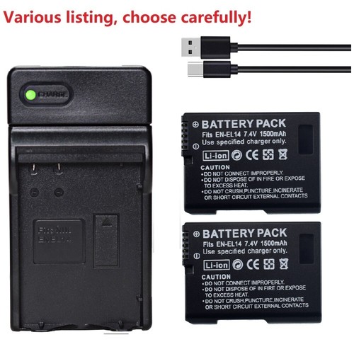 Caricabatterie usb per nikon - o,