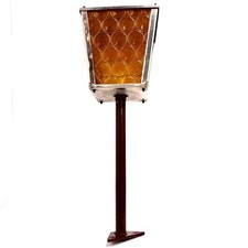 Lanterna ferro vetro lampada