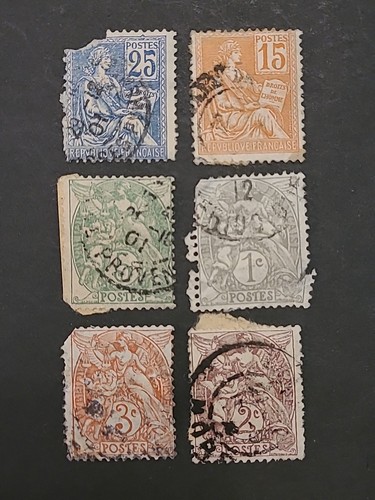 Stamps france 1900 used - 1900,