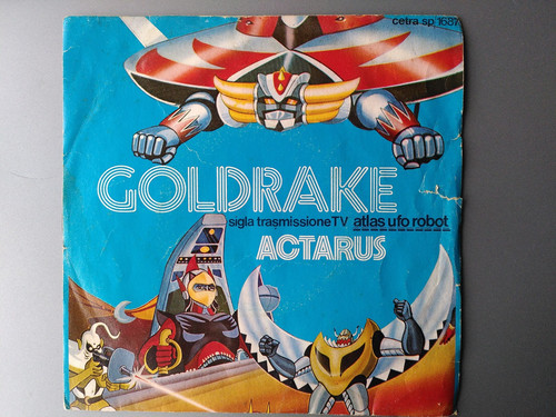 Goldrake actarus rpm - 45, 7"