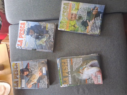 Lotto riviste pesca a - la,