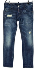 Jeans In Denim Stretch Dritti