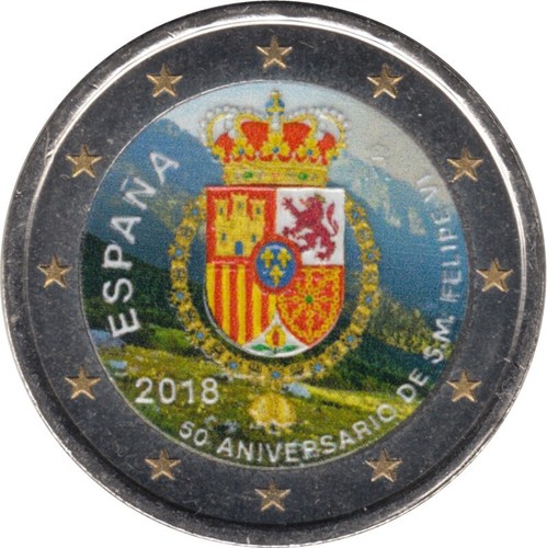 Spagna 2018 euro commemorativi - spagna,
