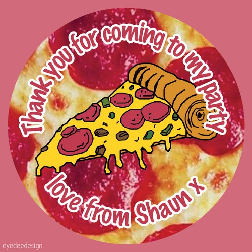 Sacchetto personalizzato pizza