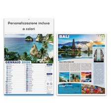 Calendari olandesi modello mete da sogno grafica stampa a colori personalizzata