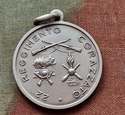 Medaglia argento esercito - argento, 22°