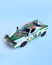 Bburago Lancia Stratos Alitalia 1/24 1973 completa di antenna e specchietti 