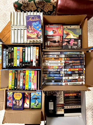 Lot 170 vhs - of,