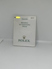 Rolex Papers Submariner 16613