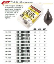 TORPILLE TECNICHE TRABUCCO IN LINE RUN DROP PLASTIFICATE OLIVA