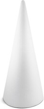 1 cono di polistirolo bianco