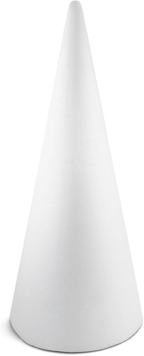 Cono polistirolo bianco - 1,