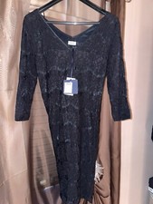 Tubino Nero  Pizzo  Liujo 