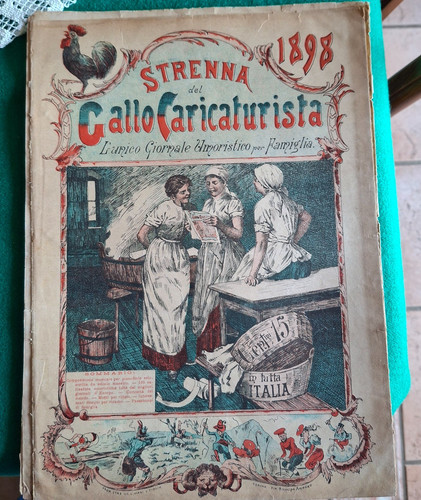 1898 strenna del - del, gallo