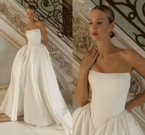 Abiti sposa raso - abiti, in